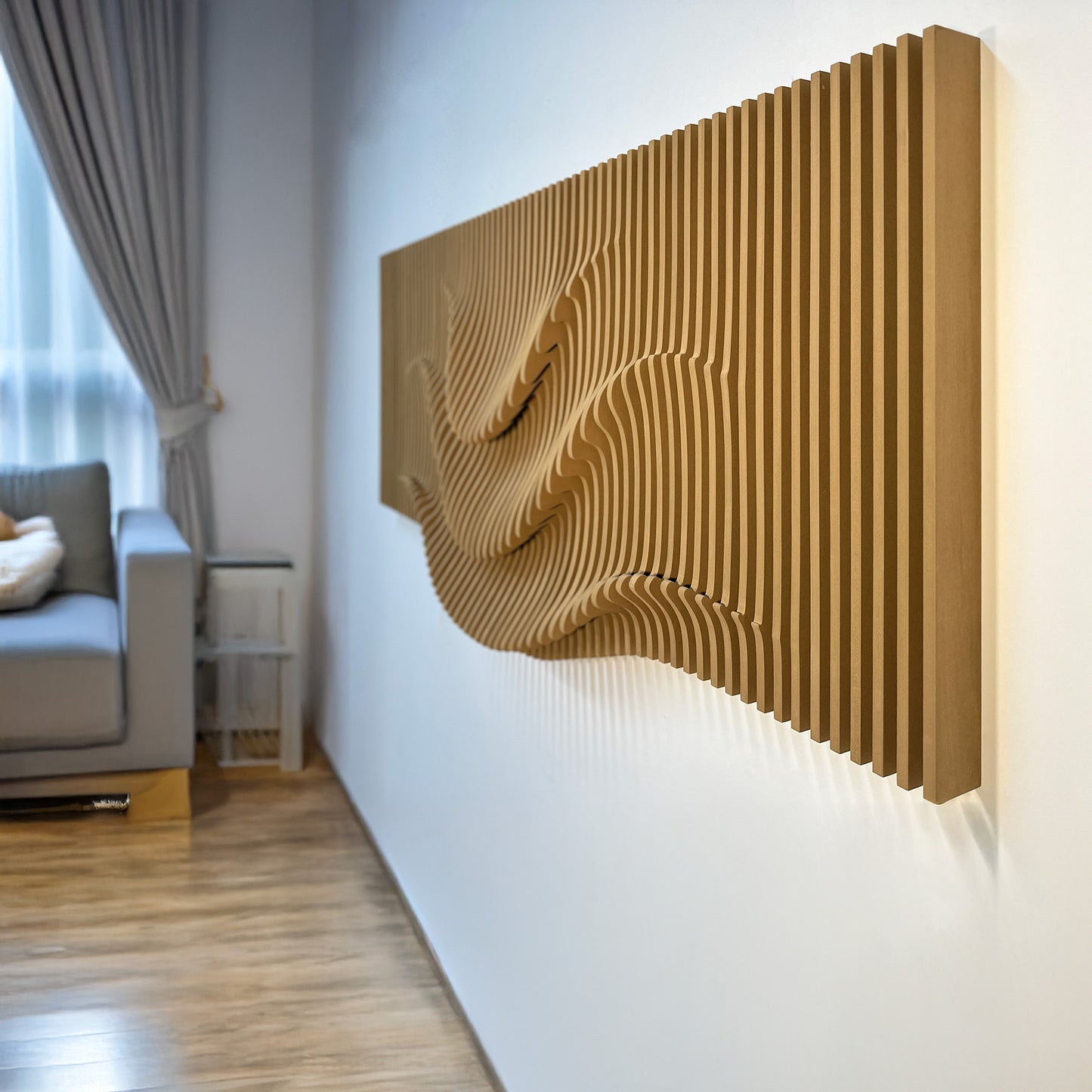 Parametric Waves of Fluidity: A Symphony of Abstract Design