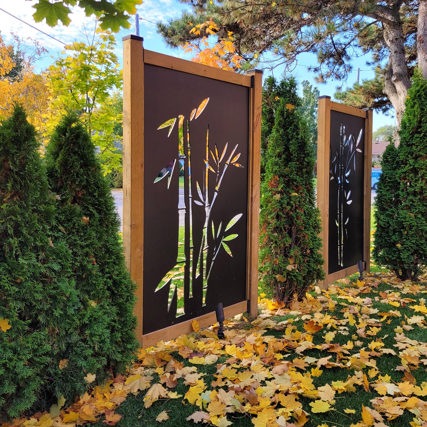 Custom Size Exterior Privacy Panels