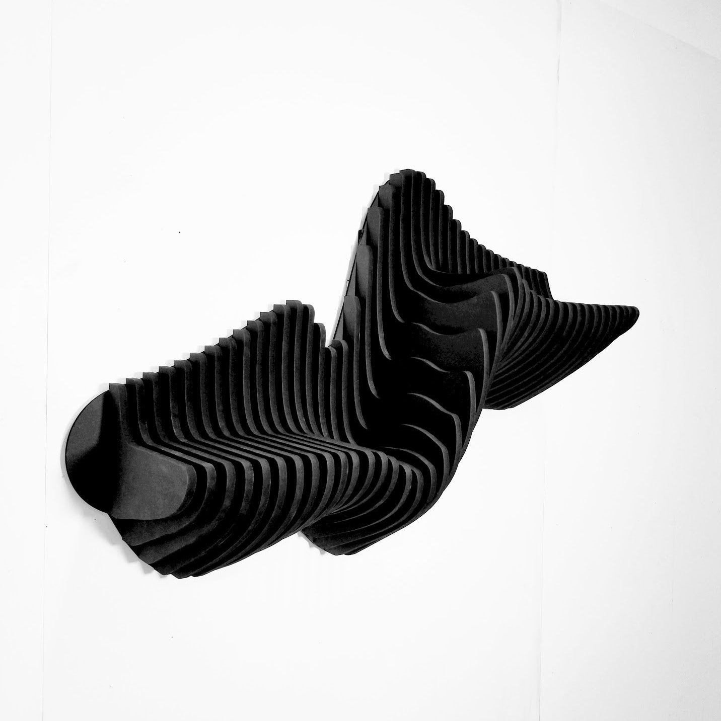 Black Parametric shelf