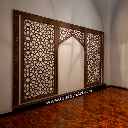 Moroccan-Framed Custom dividers room partitions – CraftivaArt