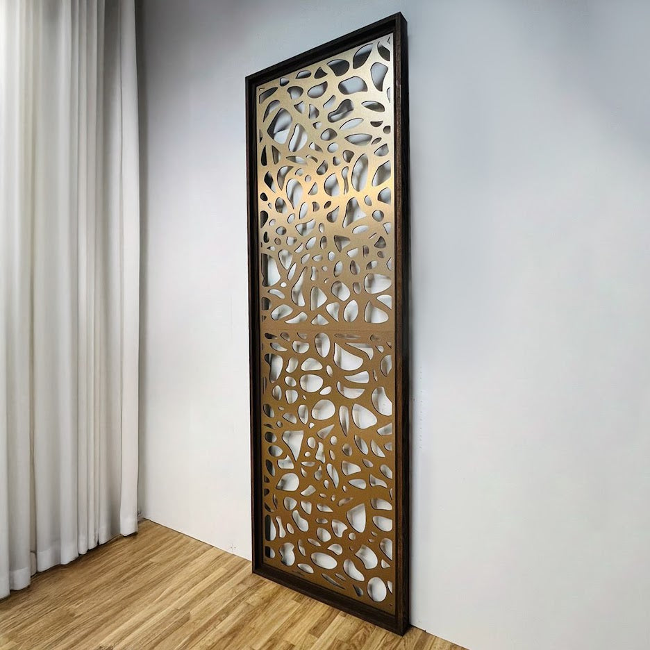 Bronze Partition Wall, Indoor Privacy Screen