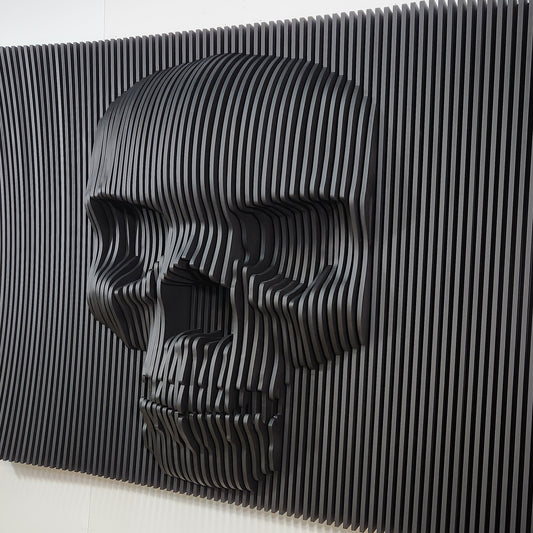 Soul's Echo, 3D Scull Wall Art