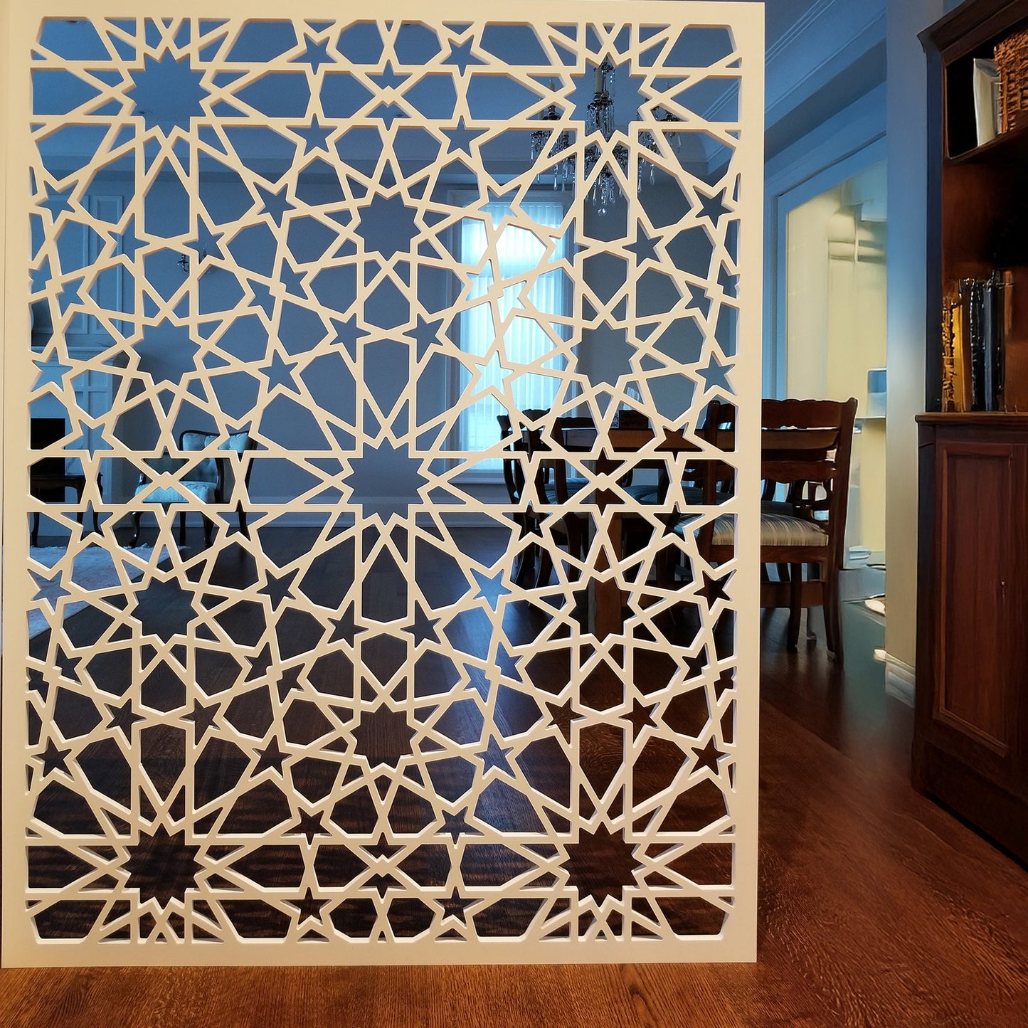 White Custom Size Privacy Panel