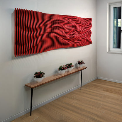 Parametric Wall Art , 3D Wall Mounted Sculpture